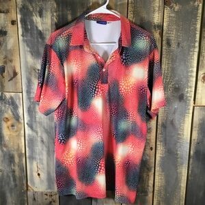 Hreski polo golf shirt men’s size medium